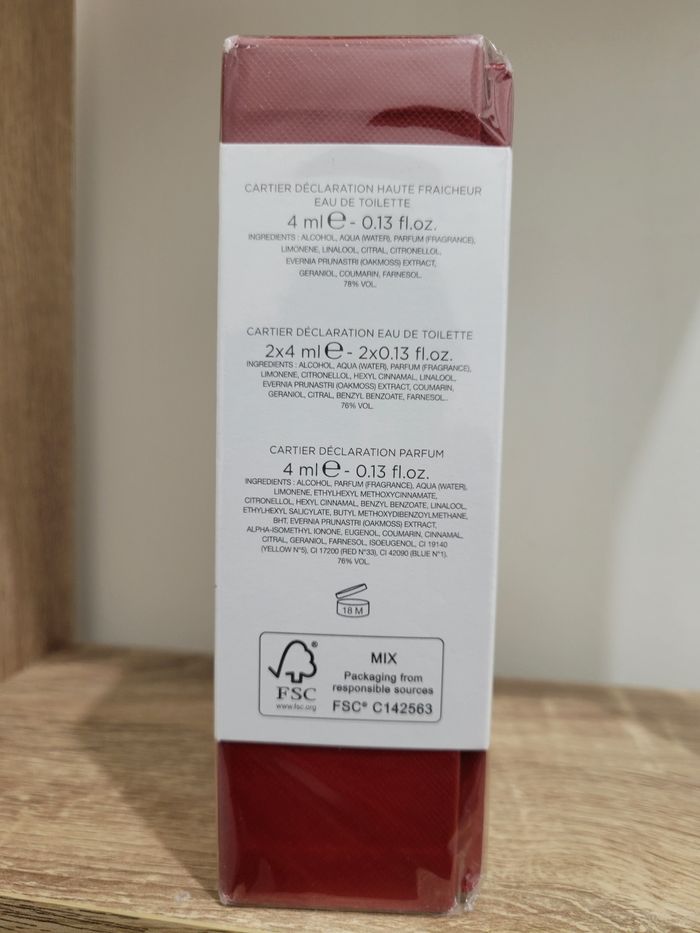 Coffret mini parfums déclaration - photo numéro 3