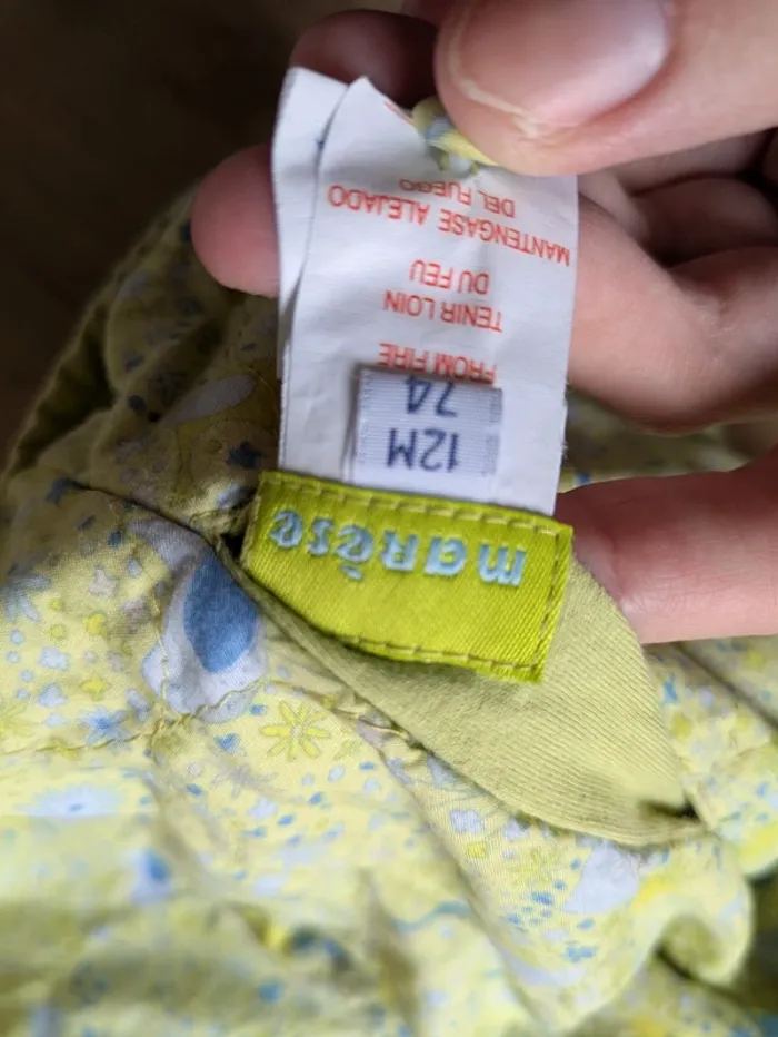 Veste trop mignonne et moelleuse 12 mois - photo numéro 2