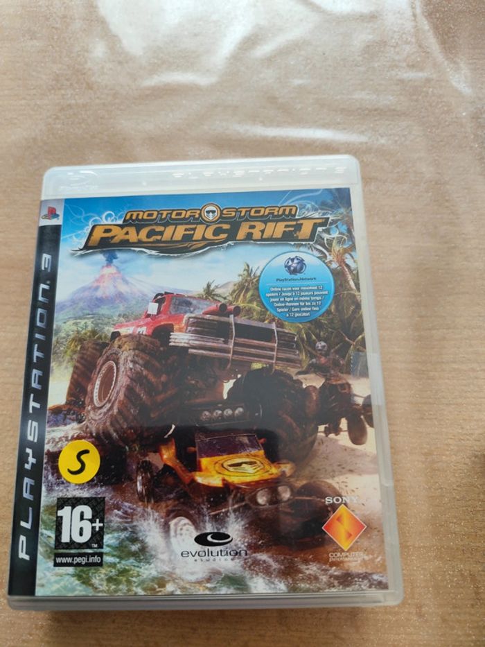 Jeu ps3 motor storm pacific rift