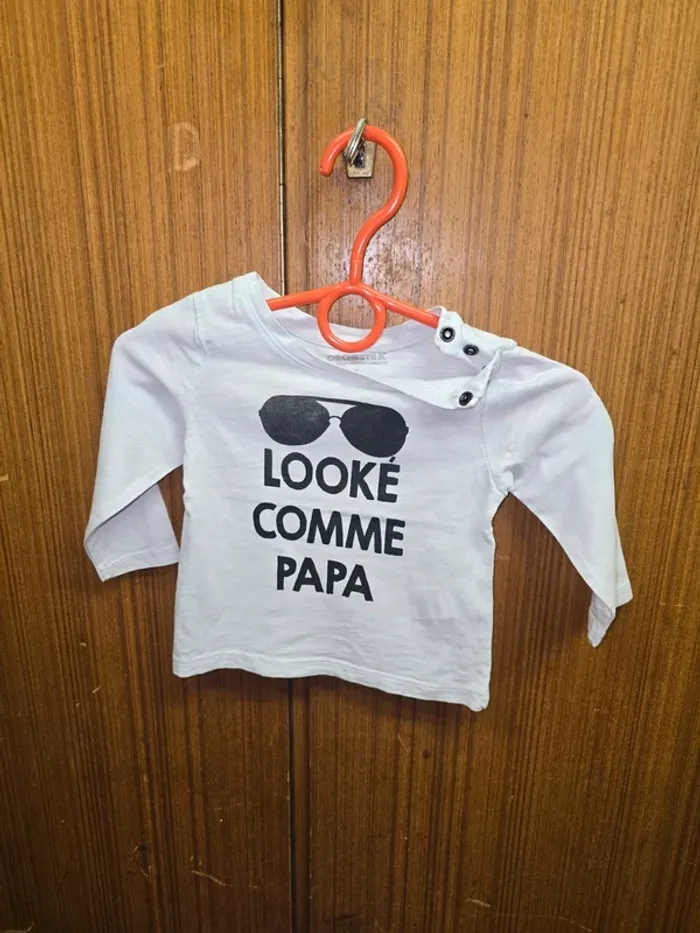 T-shirt bébé garçon manches longues Orchestra