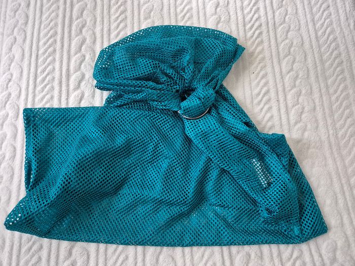 Echarpe sling "Chimparoo" turquoise - photo numéro 2