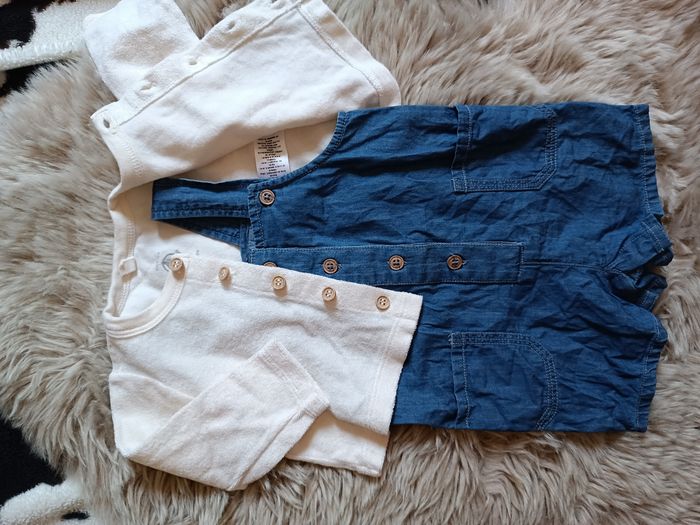 Jolie ensemble petit bateau 6 mois - photo numéro 4