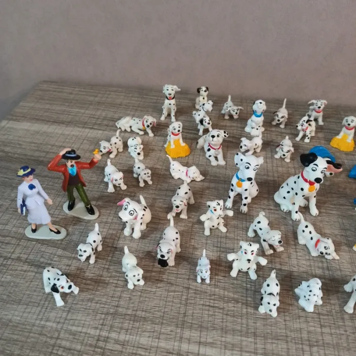 Lot figurines vintage les 101 dalmatiens - photo numéro 6