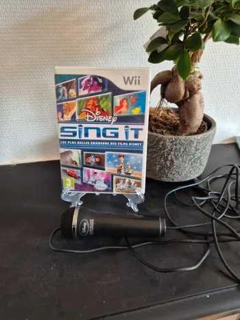 Jeu Sing It Disney Wii + Micro officiel