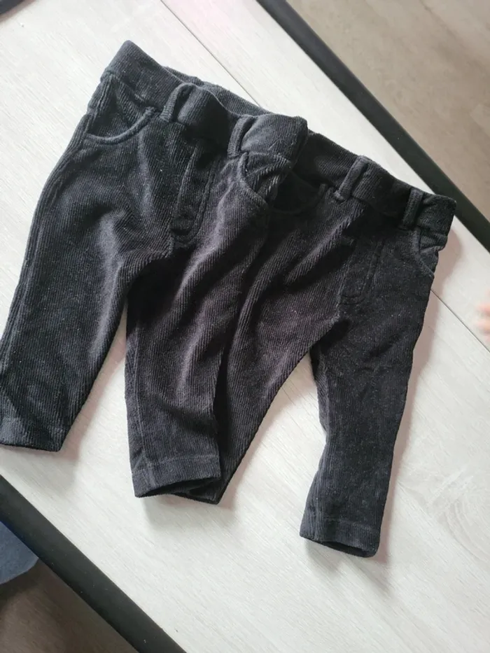 Legging en velours 6 mois