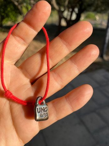 Bracelet cordon Pendentif uno de 50