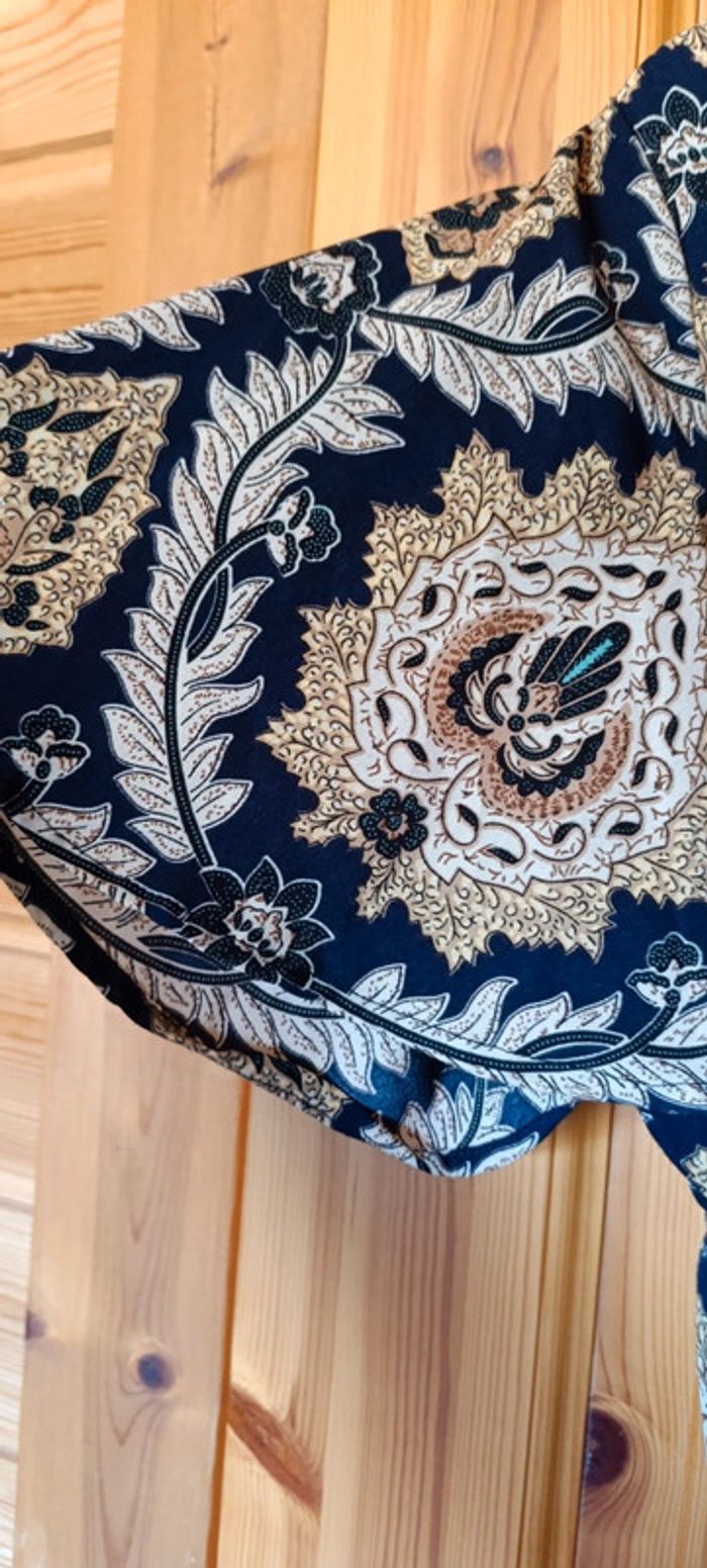 Robe longue à motif vintage / baroque - photo numéro 3