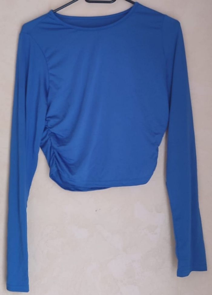 T-shirt bleu