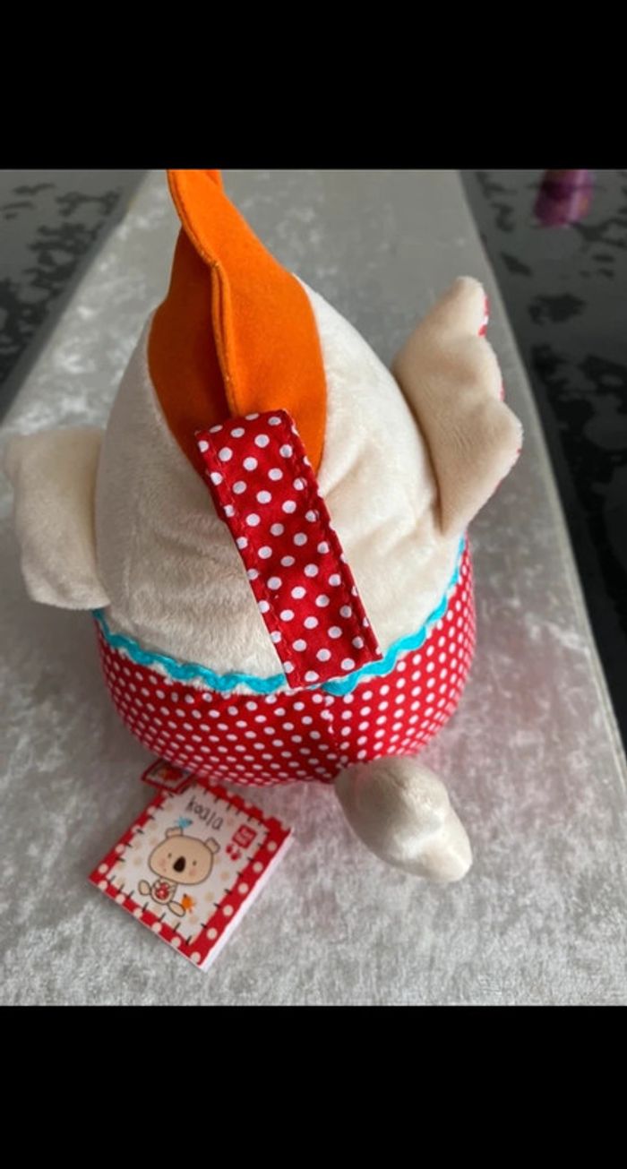Tuc Tuc doudou/peluche poule neuve - photo numéro 3