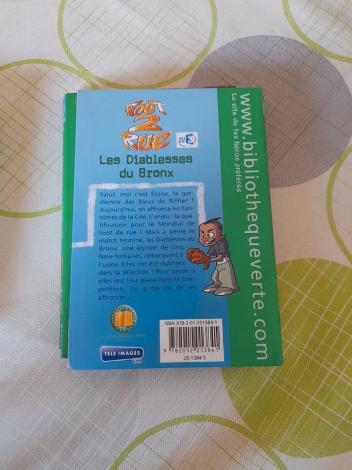 Lot de 6 livres foot 2 rue - photo numéro 10