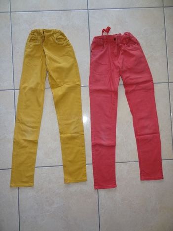 Lot de 2 pantalons Kiabi T 12ans