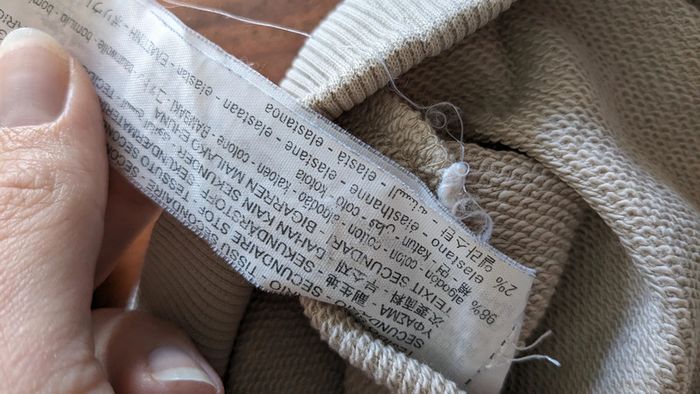 Sweat Zara 6 ans Beige étoile noire - photo numéro 4