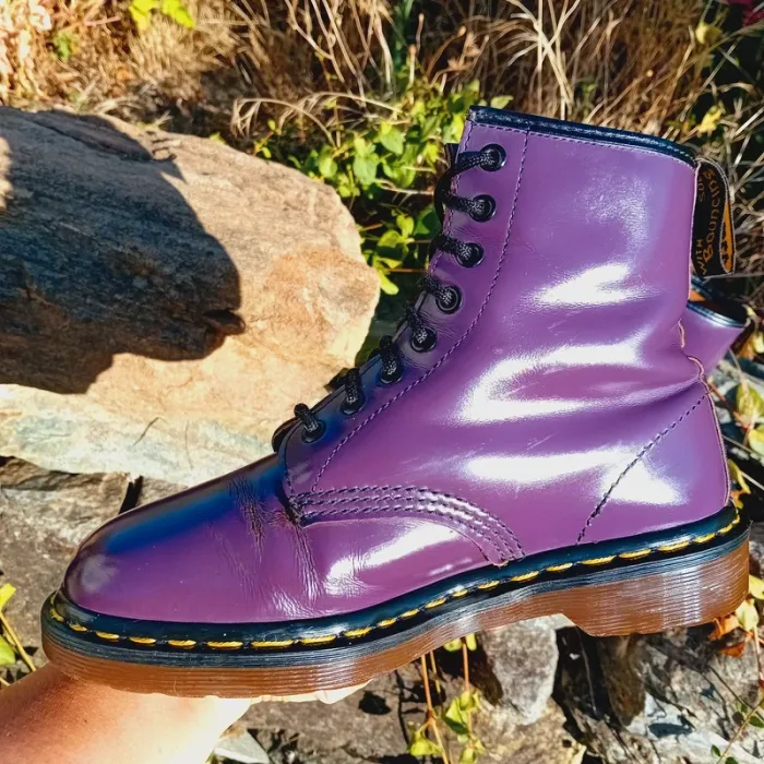 Dr. Martens made in England violet UK6 39 - photo numéro 7