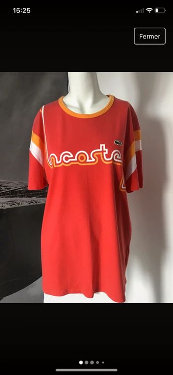 Teeshirt loose vintage Lacoste