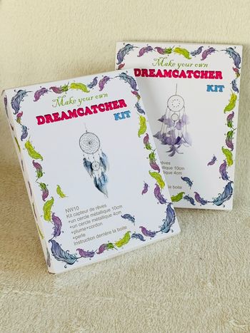 Lot 2 kits attrape rêves à faire soi-même  Kits Dreamcatcher DIY