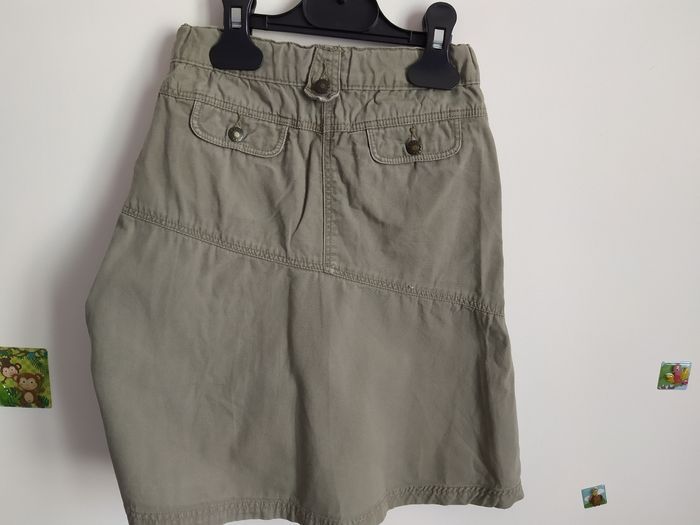 Jupe kaki Okaïdi 4 ans - photo numéro 7