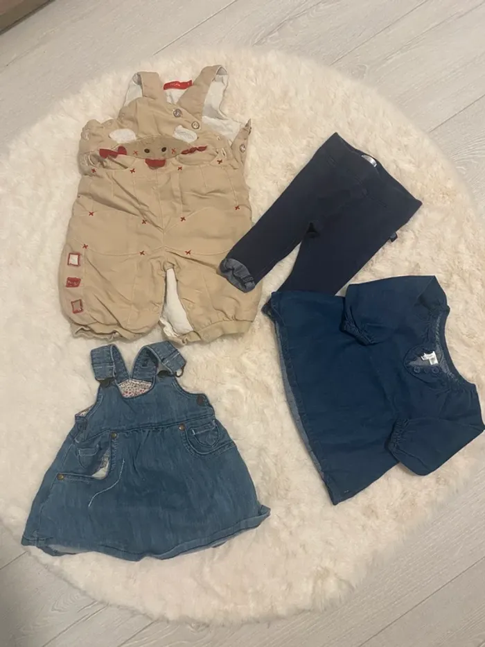 🌸 Lot bébé fille 3 mois – mi-saison TBE différentes marques   🌸 - photo numéro 2