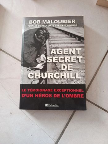 Livre Agent secret de Churchill