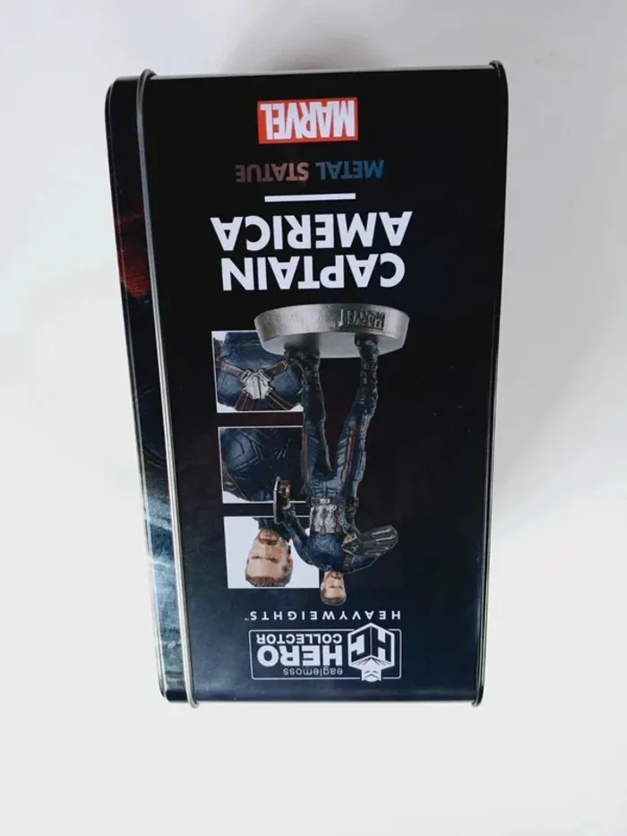 Hero Collector Eaglemoss Marvel Heavyweights Collection Captain America Statue - photo numéro 4