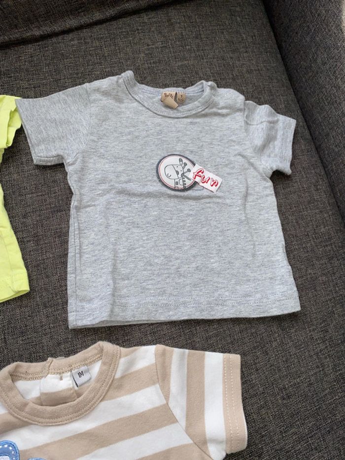 Lots tee shirt 1 mois - photo numéro 4