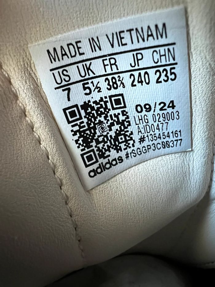 Adidas Samba Maroon Gold Metallic - 38,5 - photo numéro 8