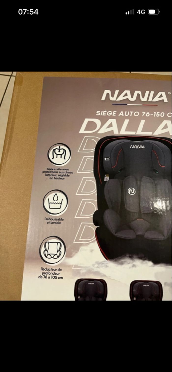 Siège auto Nania évolutif neuf - photo numéro 4