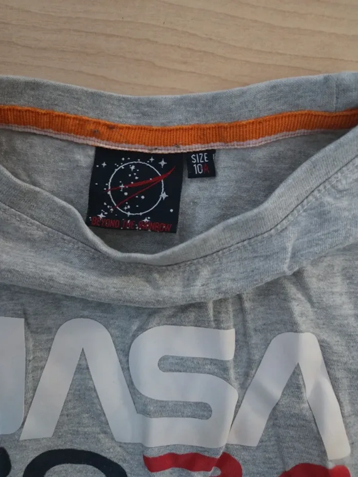 Tee shirt Nasa 10ans - photo numéro 3