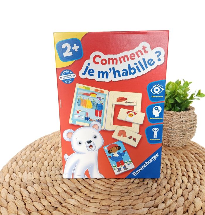Jeu Éducatif Comment je m'habille Ravensburger