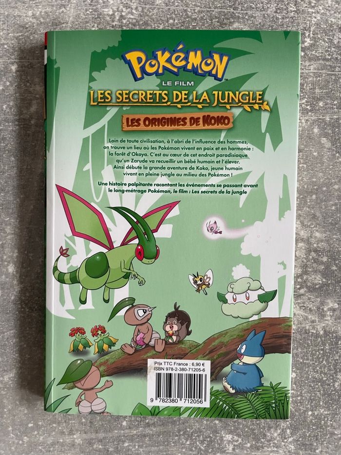 Manga Pokémon le film, les secrets de la jungle, les origines de koko en français. - photo numéro 2