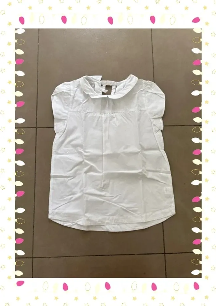 Tunique blanche Cyrillus - Taille 12 ans fille