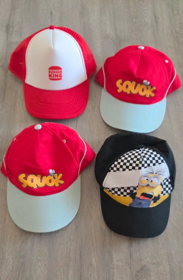Lot casquette t54