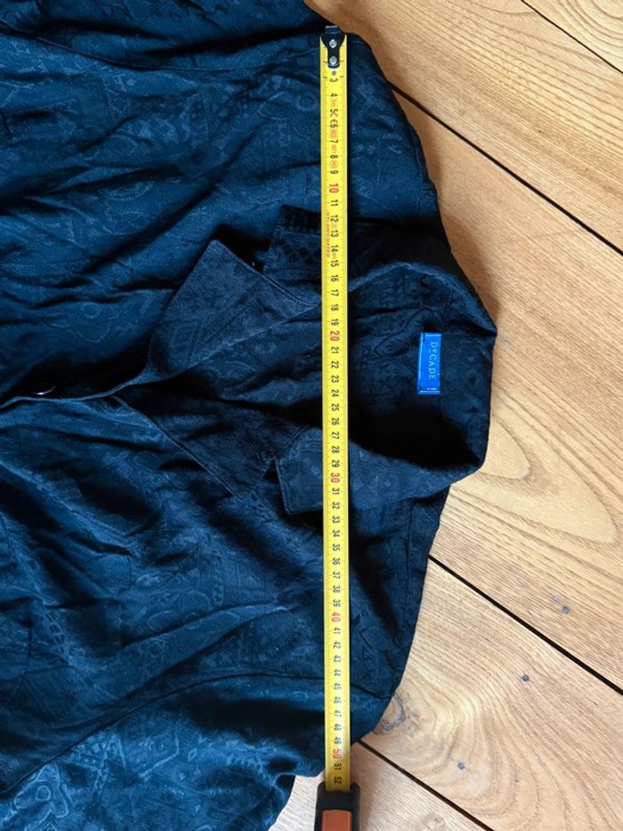 Chemisier vintage en tres bon état taille 44 decade - photo numéro 7