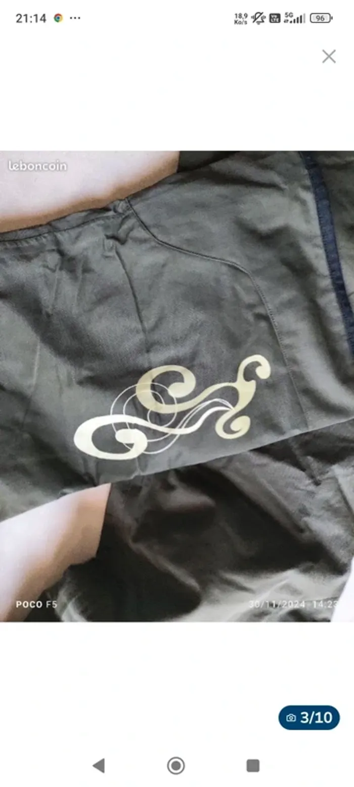 Pantalon de ski rossignol taille M kaki neuf - photo numéro 10