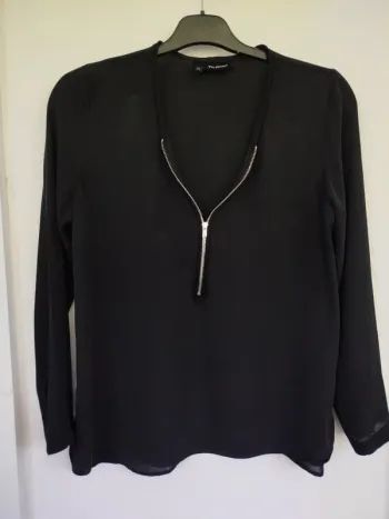 #blouse#fluide#noire