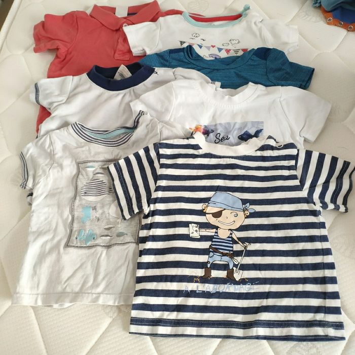 Lot tee-shirt 6 mois