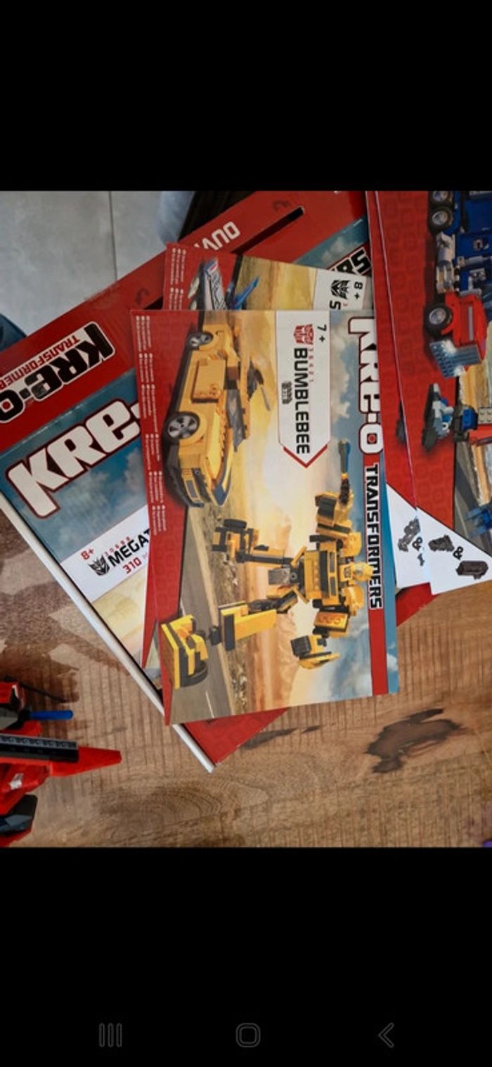 Lot de transformers hasbro kre-o - photo numéro 10