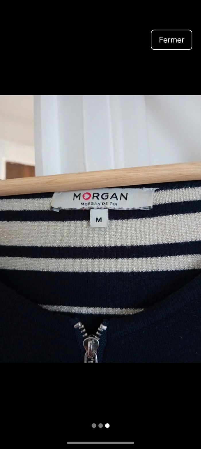 Long gilet ou robe Morgan taille M - photo numéro 3