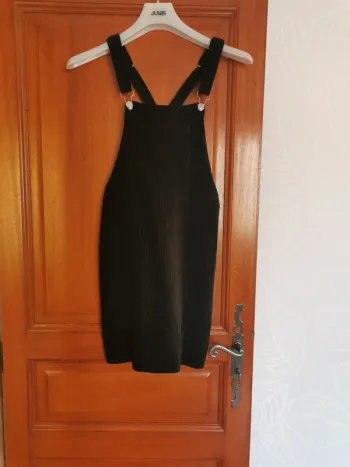 Robe velour noire taille M