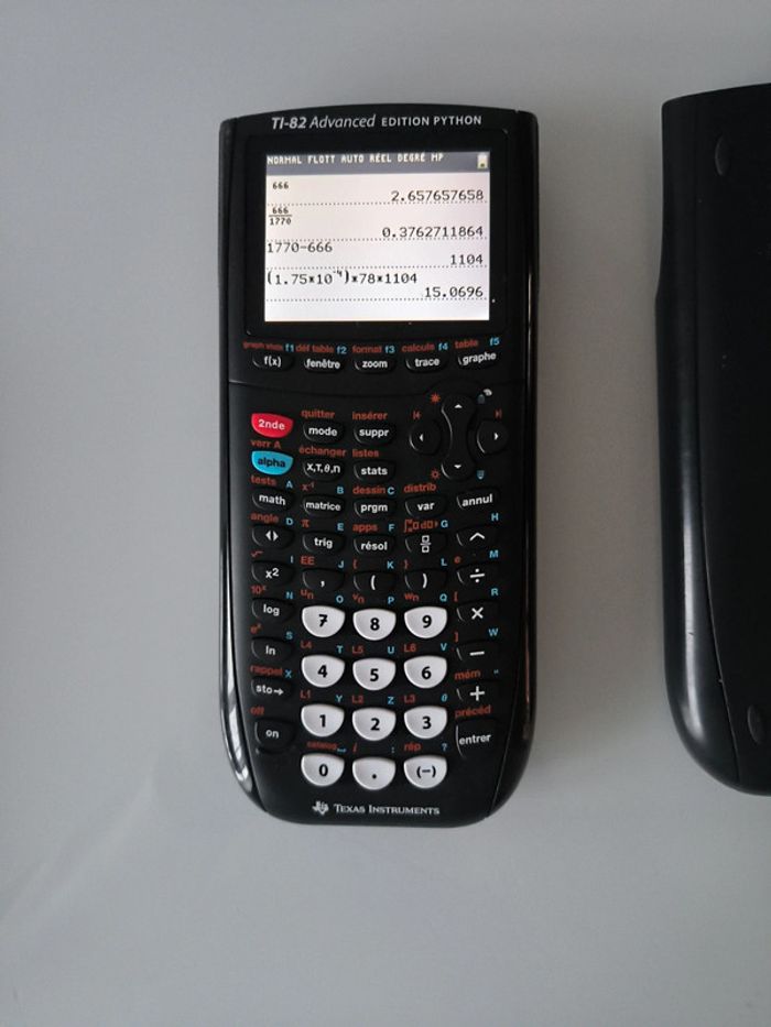 Calculatrice lycée général et professionnel - photo numéro 7