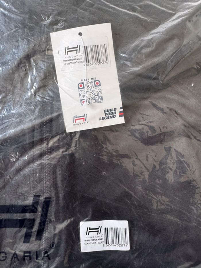 Veste homme zippée noire NEUVE taille L - photo numéro 9