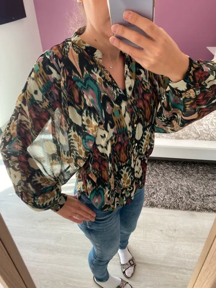 Blouse chemisier nafnaf 34 - photo numéro 6