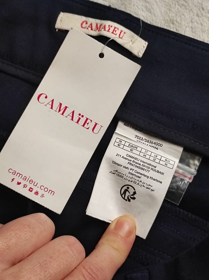 Pantalon droit camaïeu taille 40 - photo numéro 2