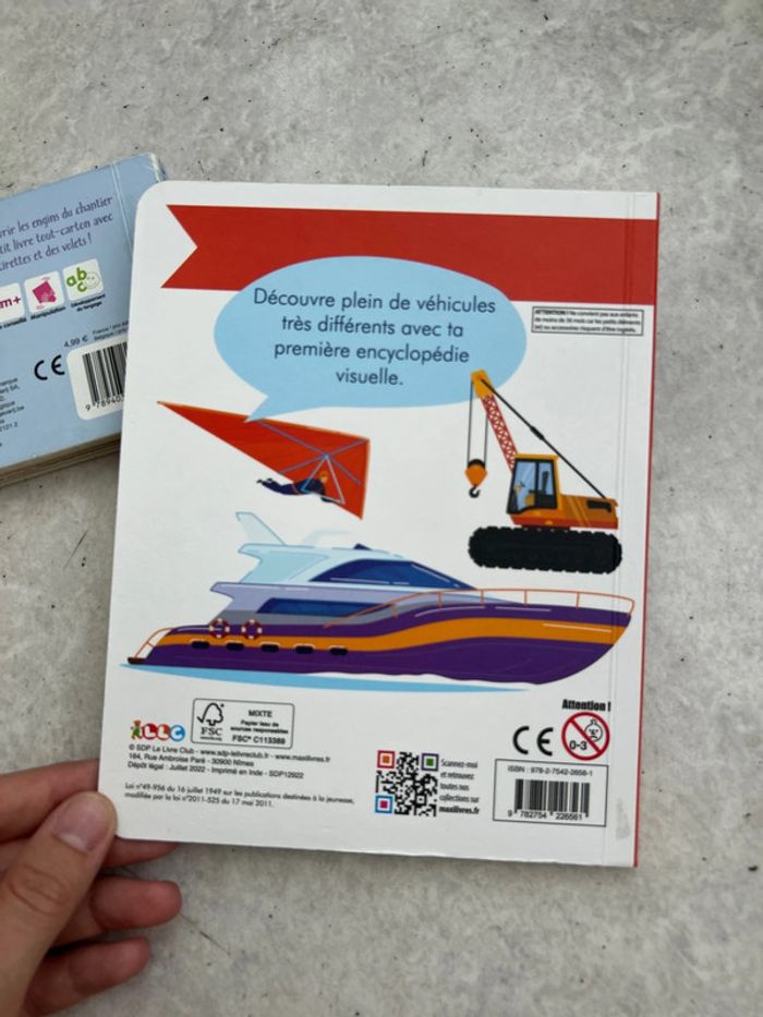 Lot livre cartonnés véhicule - photo numéro 10