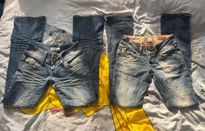 Lot 7 jeans T36/S - photo numéro 3