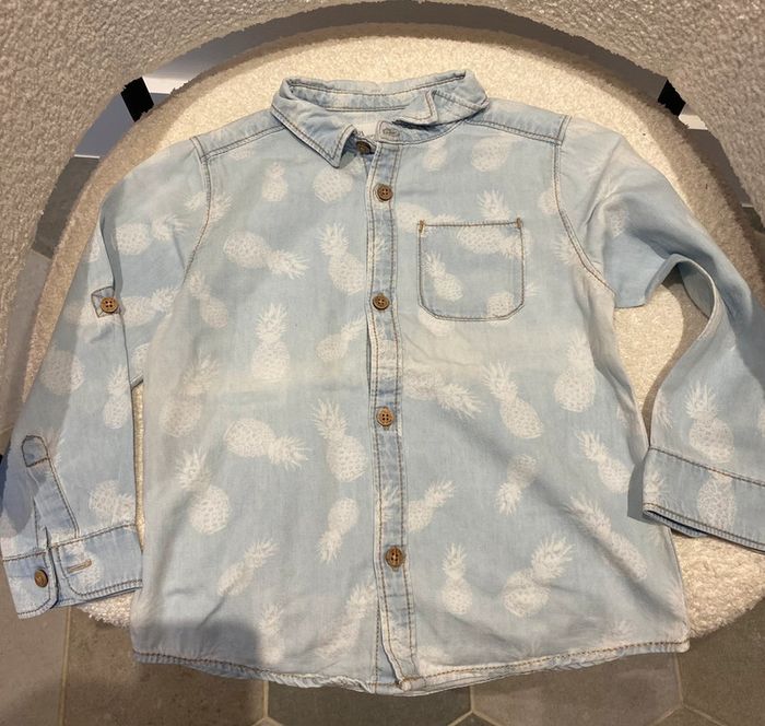 Chemise en jean Zara enfant 2/3 ans