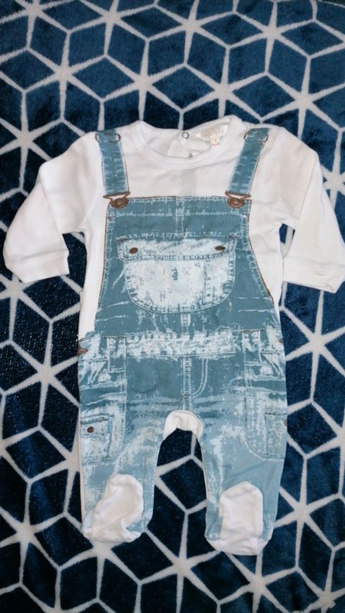 Pyjama fin 1 mois garçon