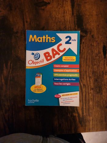 Livre : Objectif Bac 2nde