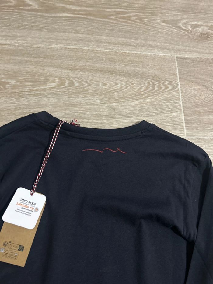 T-shirt à manches longues dark navy Teddy Smith 12ans - photo numéro 4