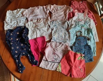 Lot de 13 vêtements pour fille 3 mois été, lot 1