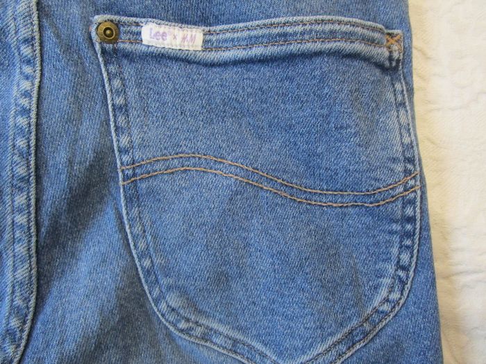 Jean femme LEE coupe Skinny High Rise Taille 36 W26 L29 Bleu (J260) - photo numéro 7